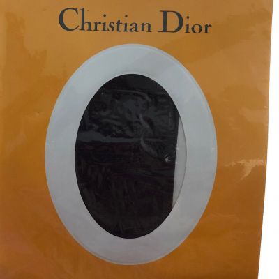 Christian Dior Pantyhose Toe To Toe Sandalfoot Neu Brown Size C Vintage New Rare