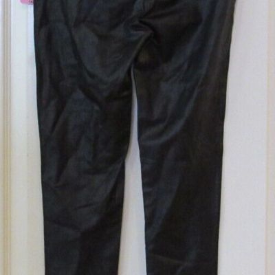 Seven7 Faux Leather Wet Look Leggings Black Textured Women's Sz S NWT MSRP$59
