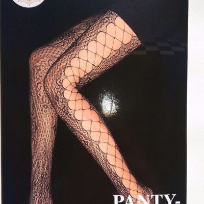PickyBoo Pantyhose Classic Lady's Fishnet Stocking Size Queen