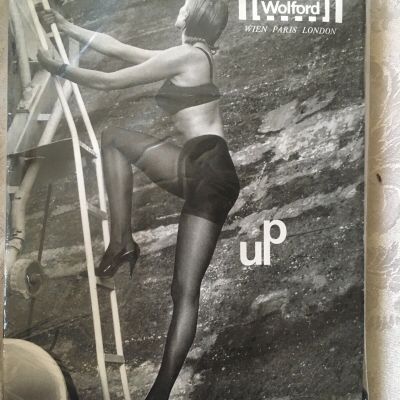 Helmut Newton Photo Wolford push-up Tights Color Cosmetic Small 18071-20