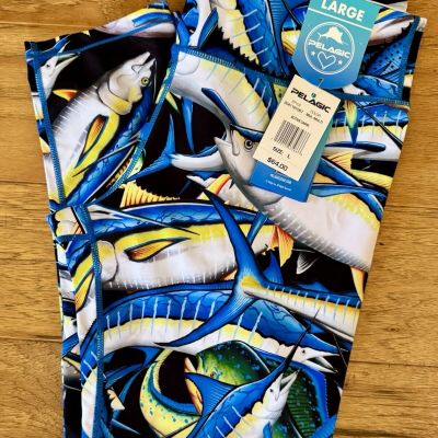 Pelagic Active Capri multicolored fashion leggings women’s Lg