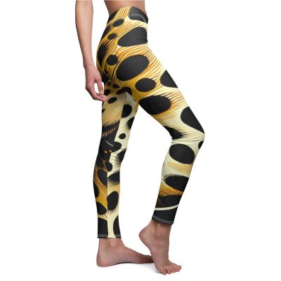 Cheetah Growls Comfort & Style: Printed Leggings for Women Casual Leggings (AOP)
