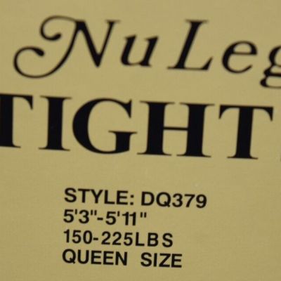4 New Footed Stone Opaque Tights Pantyhose Lot Queen Q Size 5'3