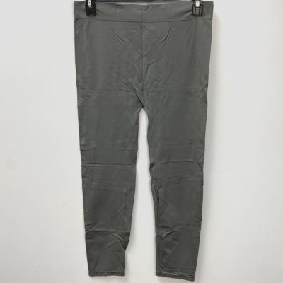 First Looks by Hue Gray Pull-On Seamless Leggings Women's Size 2X U19998
