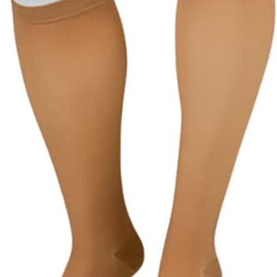 Juzo BASIC 4411 REG Knee High Stockings AD FF Compression 20-30 Size I 1 BEIGE