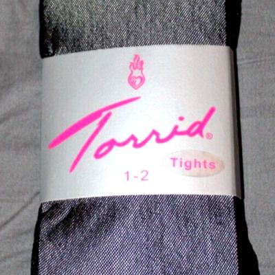 Torrid - Black Mesh Tights size 1-2 1x/2x New Women's Plus Size Fem Boudoir