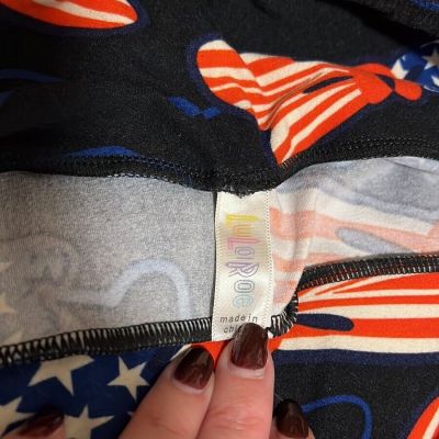 LuLaRoe 4th of July Americana Collection One Size Leggings