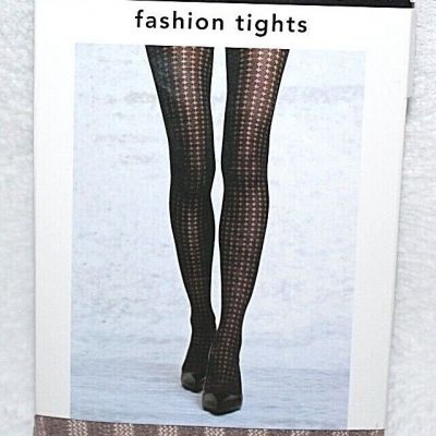 Attention Nude Striped Control Top Fashion Tights 1 Pair - Size 1X/2X