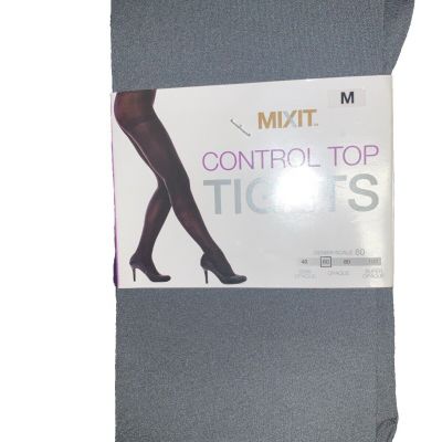 Moxit Control Top Tights Charcoal, Medium