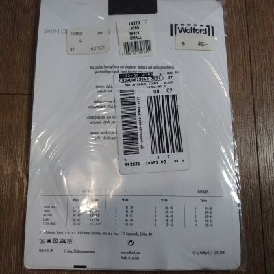 New Wolford SATIN OPAQUE 50 Size Small
