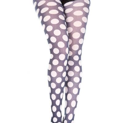 NEW sexy MUSIC LEGS circle DOTTED spotted POLKA dots PANTYHOSE stockings TIGHTS