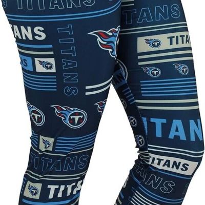 Zubaz NFL Women's Tennessee Titans Column 24 Style Leggings