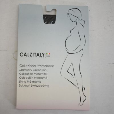 Calzitaly Maternity Pantyhose Stocking w Bellyband Hosiery Tights 20 Denier L
