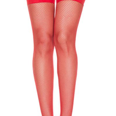 Lingerie Thigh Hi Stockings Size Regular Spandex Fishnet Music Legs 4991