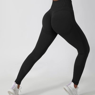 Scrunch Butt Lifting Leggings for Women Seamless Tie Dye High Small, #Z Black
