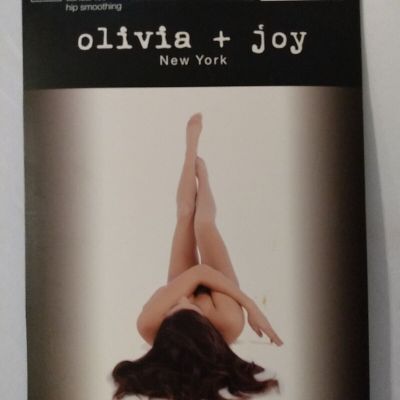 Olivia + Joy Pantyhose, Queen Jet, Size XL, New In Package