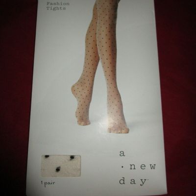 1 Pair A New Day Fashion Tights Womens M/L