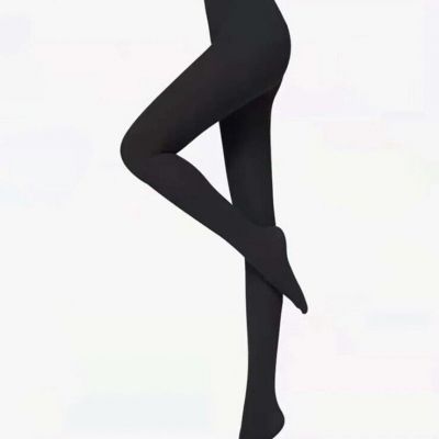 5 Pairs Of Simple Solid Tights. Black. One Size. NEW in packaging.