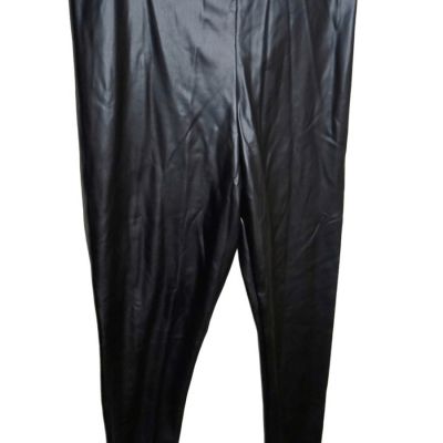 Joie Women's Black Faux Leather Sz XL Leggings Pants Style JM1022Co