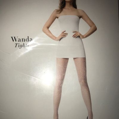 Wolford Wanda Net Tights  SIZE: Medium Color: White   14356 - 07
