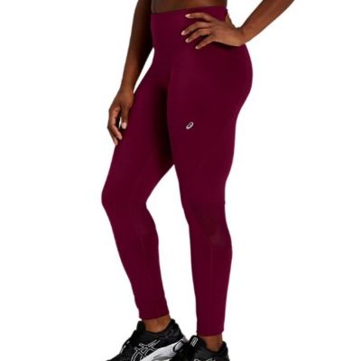 Asics W7/8 Fashion High Waisted Tight Legging - Women's Size M - Purple