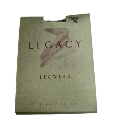 Legacy Legwear Shapewear Longline Brief Tights Size E Black New