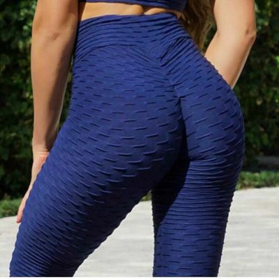 Women Leggings Anti-Cellulite High Waist Push Up Yoga Pants Tik Tok Butt Lift US