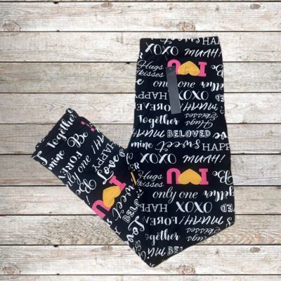 Women’s Leggings Depot Plus Size 1X-2X Valentine’s Day Print NWT Stretchy Soft