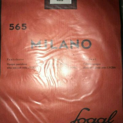 FOGAL 565 Milano  OPAQUE Pantyhose TIGHTS Color Amboise Size:  Small  565 - 08