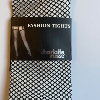 Fashion Tights Black Charlotte Russe Knitted Size S/M *NIP*
