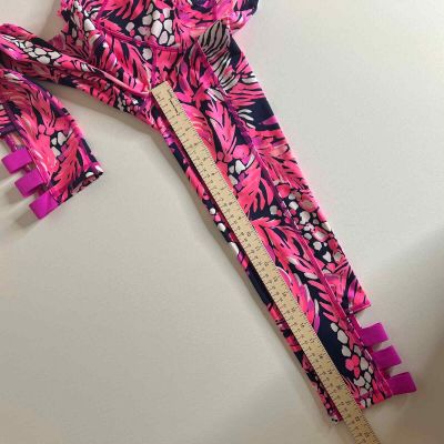 Lilly Pulitzer UPF 50+ Weekender Crop Leggings Bright Navy A Jungle In Here XXS