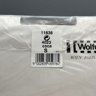 Wolford Tights Individual Body-Culture Size Small Coca 11638 New Old Stock