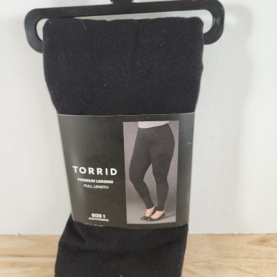 Torrid Premium Leggings Full Length Size 1 High-rise Waistband BRAND NEW