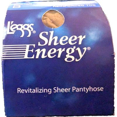 L'eggs Sheer Energy Revitalizing Sheer Pantyhose Suntan B 65204 control top