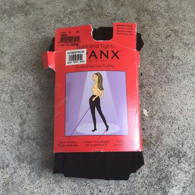 Spanx By Sara Blakely Women Tight-end Tights Black Bodyshaping Size E