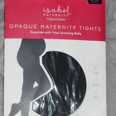 isabel Maternity OPAQUE MATERNITY TIGHTS, Black, L/XL