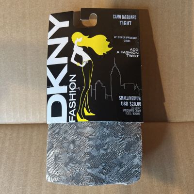 DKNY 0B884 Womens Camo Jacquard Tights All Sizes/Colors MSRP $20