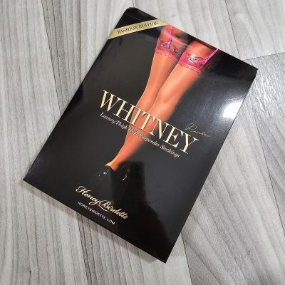 Honey Birdette Whitney Rainbow Stockings Luxury Hosiery Size M