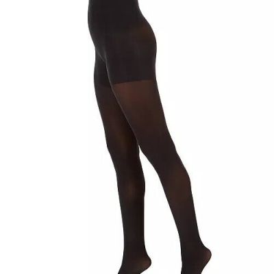 New Women's SPANX FH3915 Very Black Tight End  Tights Size E