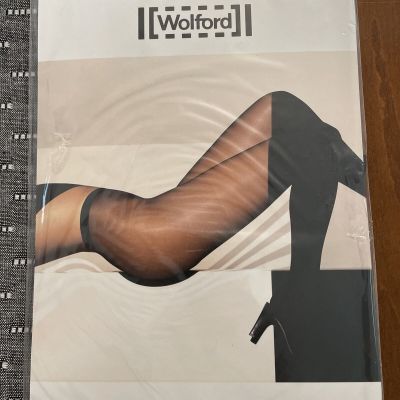 Wolford Invisible 12 Control Panty Color: Black Size Small.
