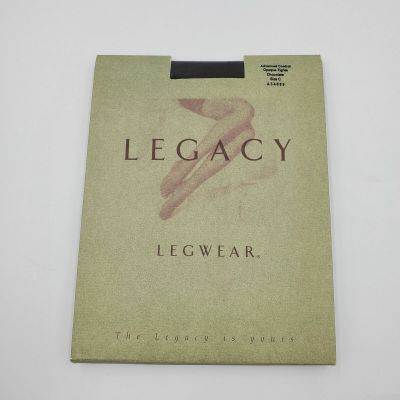 Legacy Legwear Advanced Control Opaque Tights Chocolate Size C A34869