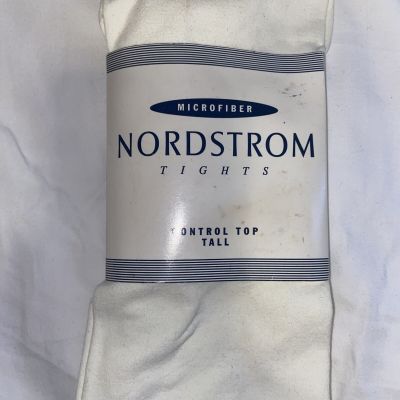 Nordstrom Women's  Control Top Tights Microfiber Size Tall Color Ivory