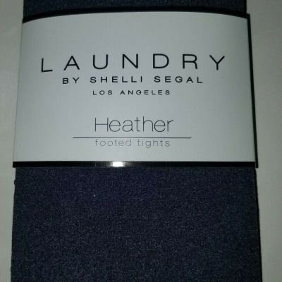 Womens Laundry Shelli Segal Brand Shale Peacoat Cabernet Footed Tights Size S L