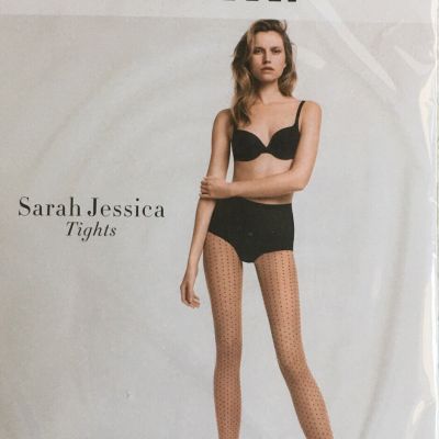 Wolford  Sarah Jessica Tights Gobi/Black Small