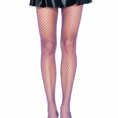 Leg Avenue Women's Industrial Net Extremely Durable Fishnet Pantyhose Tights