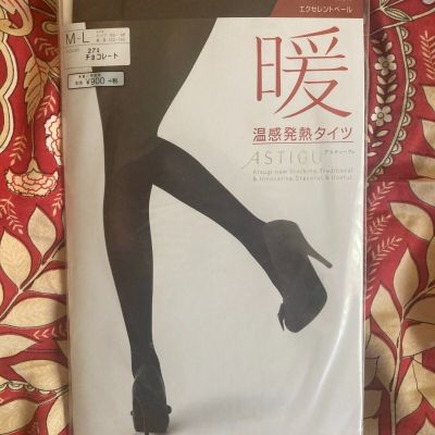 atsugi japanese women tights stocking size M-L 110 Denier made in japan
