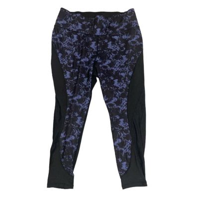 LIVI Active Leggings Blue Black Speckled Workout Yoga Pants - Size 18/20