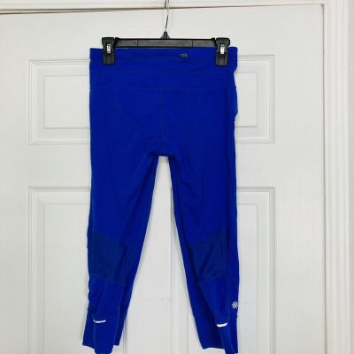 Athleta bright blue leggings capri small