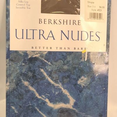 Berkshire Ultra Nudes Pantyhose Color Utopia Size 3-4