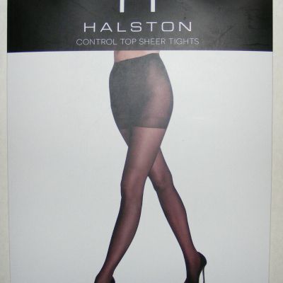 Sheer Tights Pantyhose Size S Control Top 20 DEN Smooth Reinforced Toe HALSTON